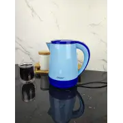 Електрочайник 1,2л 1600Вт пластик Blue MR-037 ᐉ MR-037 Blue - - класна ціна в ProPosud