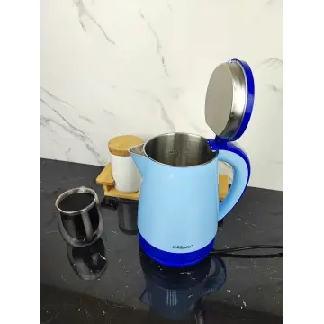 Електрочайник 1,2л 1600Вт пластик Blue MR-037 ᐉ MR-037 Blue - - класна ціна в ProPosud 2
