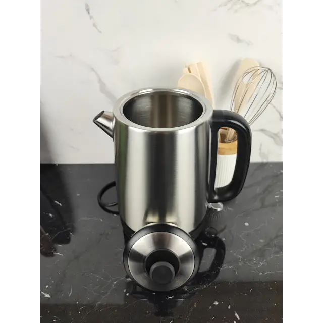 Електрочайник 1,7л 2200Вт нерж.сталь MR-048 ᐉ MR-048 - - класна ціна в ProPosud