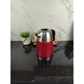 Електрочайник 1,7л 2200Вт пластик/метал Red MR-051 ᐉ MR-051 Red - - класна ціна в ProPosud 2