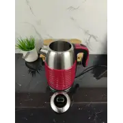 Електрочайник 1,7л 2200Вт пластик/метал Red MR-051 ᐉ MR-051 Red - - класна ціна в ProPosud