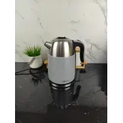 Електрочайник 1,7л 2200Вт пластик/метал Grey MR-051 ᐉ MR-051 Grey - - класна ціна в ProPosud