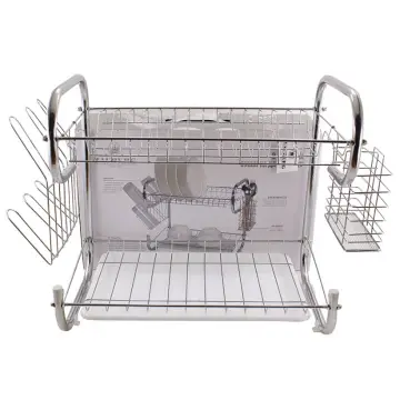 DN0850 Сушка для посуды 2-х уровневая 50*25*36см ᐉ DN0850 - - класная цена в ProPosud 2