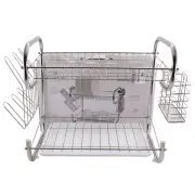 DN0850 Сушка для посуды 2-х уровневая 50*25*36см ᐉ DN0850 - - класная цена в ProPosud