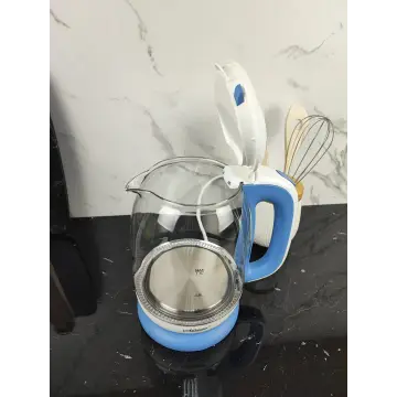 Електрочайник 1,7л 2000Вт скло Blue MR-056 ᐉ MR-056 Blue - - класна ціна в ProPosud 2