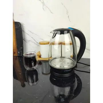 Електрочайник 1,7л 2200Вт скло MR-057 ᐉ MR-057 - - класна ціна в ProPosud