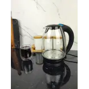 Електрочайник 1,7л 2200Вт скло MR-057 ᐉ MR-057 - - класна ціна в ProPosud