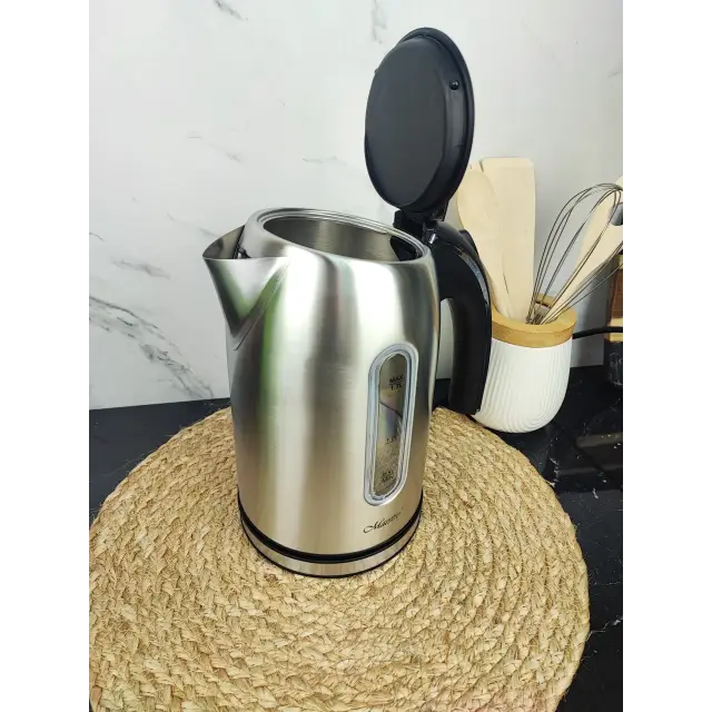 Електрочайник 1,7л 2000Вт нерж.сталь MR-059 ᐉ MR-059 - - класна ціна в ProPosud