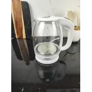 Електрочайник 1,7л 2200Вт скло White MR-063 ᐉ MR-063 White - - класна ціна в ProPosud