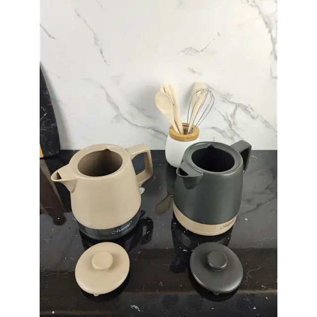 Електрочайник 1,0л 1000Вт кераміка Black MR-071 ᐉ MR-071 Black - - класная цена в ProPosud