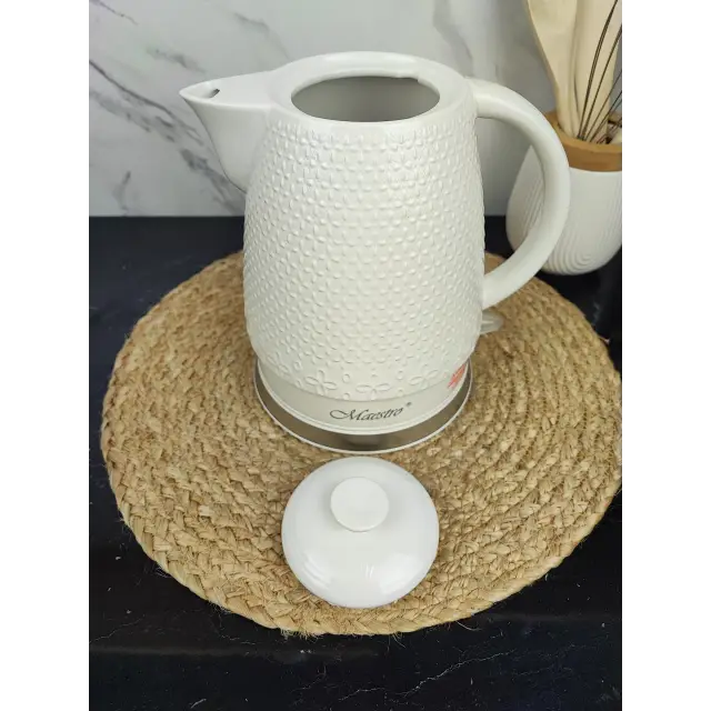 Електрочайник 1,5л 1500Вт кераміка MR-073 ᐉ MR-073 - - класная цена в ProPosud