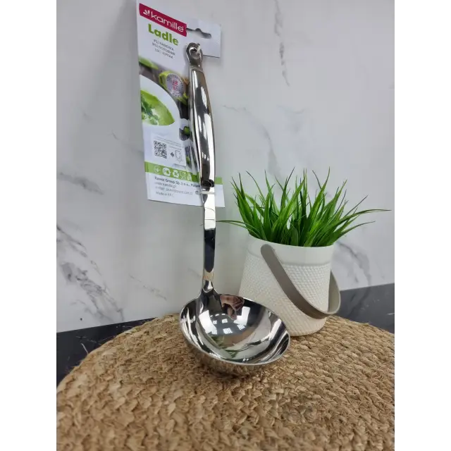 Ополоник 31см нерж.сталь 5020 ᐉ 5020 - - класна ціна в ProPosud