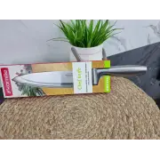 Ніж шеф-кухар 20см нерж.сталь ручка нерж.сталь порожниста 5140 ᐉ 5140 - - класна ціна в ProPosud