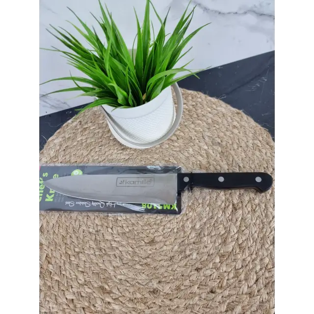 Ніж шеф-кухар 20см нерж.сталь ручка бакеліт 5108 ᐉ 5108 - - класна ціна в ProPosud