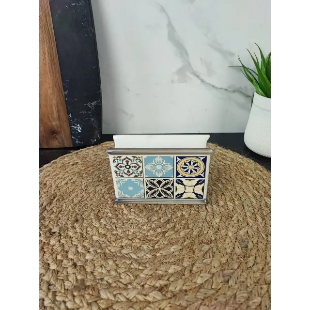 Серветниця кераміка Holiday in Porto MR-20005-44 ᐉ MR-20005-44 - - класна ціна в ProPosud