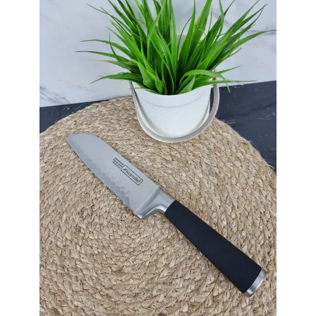 Ніж сантоку 16см нерж.сталь ручка soft touch 5192 ᐉ 5192 - - класна ціна в ProPosud