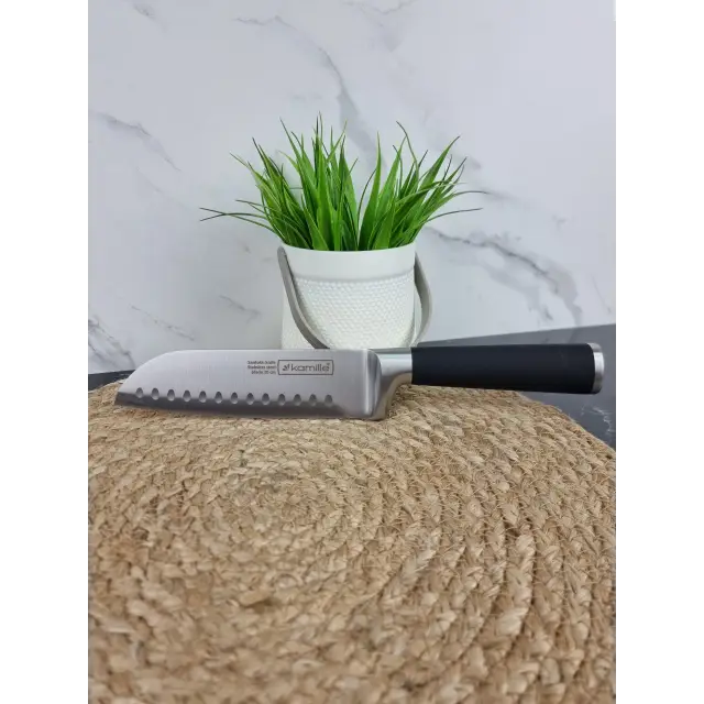 Ніж сантоку 16см нерж.сталь ручка soft touch 5192 ᐉ 5192 - - класна ціна в ProPosud