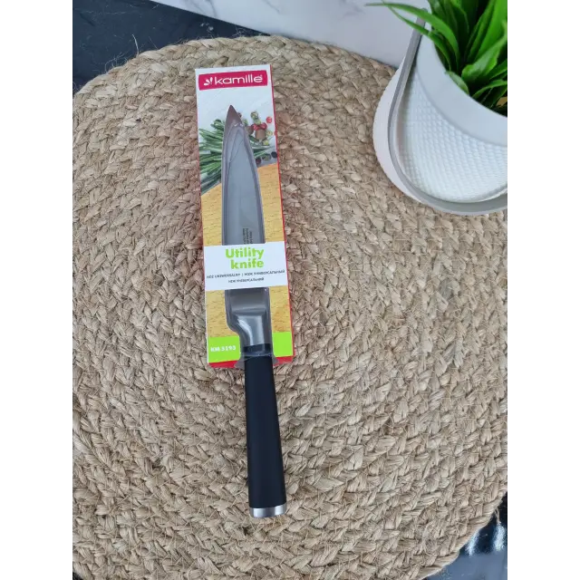 Ніж універсальний 11,5см нерж.сталь ручка soft touch 5193 ᐉ 5193 - - класна ціна в ProPosud