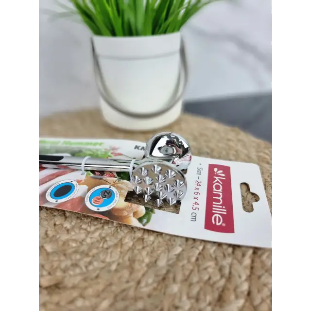 Молоток для отбивания мяса 24*6*4.5см цинковый сплав 5091 ᐉ 5091 - - класная цена в ProPosud