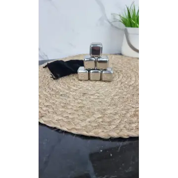 Камни для виски охлаждающие кубики 6шт нерж.сталь 7793 ᐉ 7793 - - класная цена в ProPosud 2