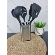 Набор кухонных принадлежностей 6-пр. нейлон/нерж.сталь на подставке 5238 ᐉ 5238 - - класная цена в ProPosud