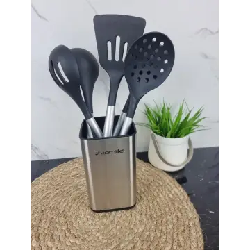 Набор кухонных принадлежностей 6-пр. нейлон/нерж.сталь на подставке 5238 ᐉ 5238 - - класная цена в ProPosud