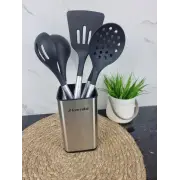 Набор кухонных принадлежностей 6-пр. нейлон/нерж.сталь на подставке 5238 ᐉ 5238 - - класная цена в ProPosud