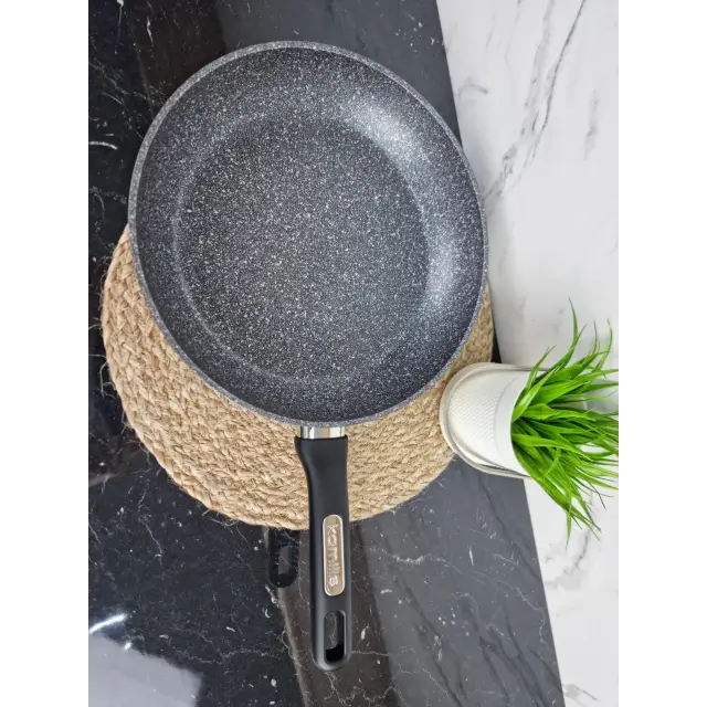 Сковорода 28см антипр.покрытие (черный мрамор) 5390MR ᐉ 5390MR - - класная цена в ProPosud