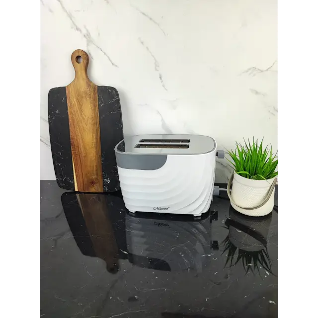 Тостер 700Вт White MR-706 ᐉ MR-706 White - - класная цена в ProPosud