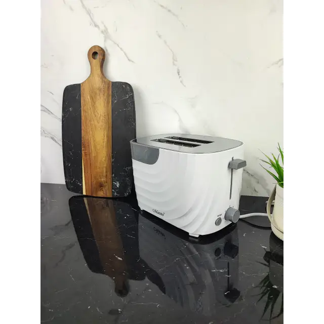 Тостер 700Вт White MR-706 ᐉ MR-706 White - - класная цена в ProPosud