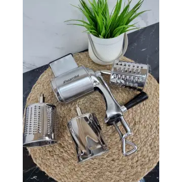 Терка универсальная механическая 4в1 нерж.сталь 6512 ᐉ 6512 - - класная цена в ProPosud 2