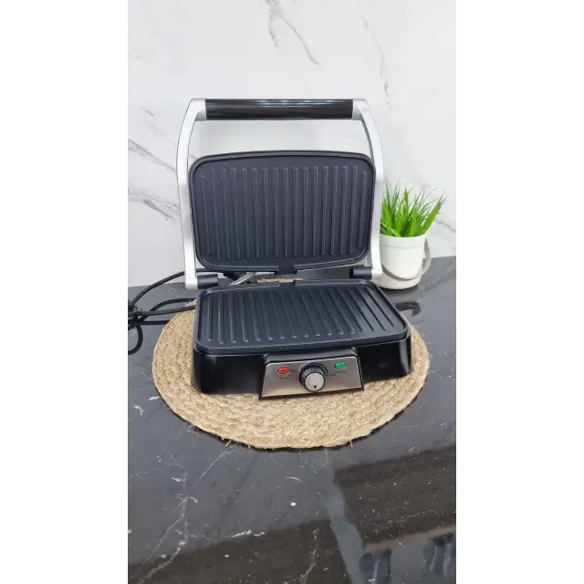Гриль электрический 1500Вт с антипр. покрытием 6707 ᐉ 6707 - - класная цена в ProPosud