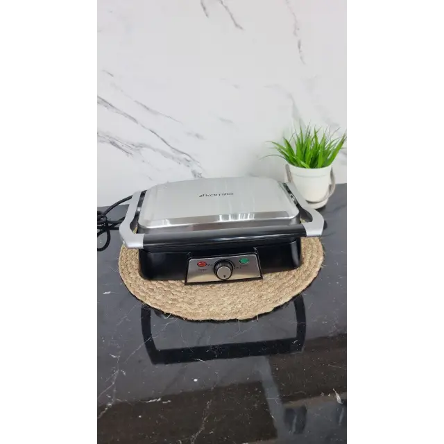 Гриль электрический 1500Вт с антипр. покрытием 6707 ᐉ 6707 - - класная цена в ProPosud