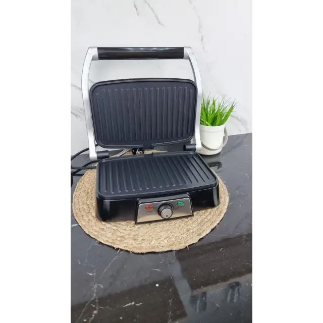 Гриль электрический 1500Вт с антипр. покрытием 6707 ᐉ 6707 - - класная цена в ProPosud