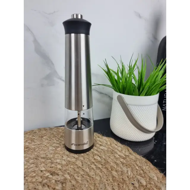 Млинок для спецій електричний 22,5*5,8см 7028 ᐉ 7028 - - класна ціна в ProPosud