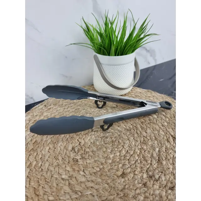 Щипці 23см нерж.сталь/силікон 7511 ᐉ 7511 - - класна ціна в ProPosud