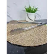 Щипці 35,5см з нерж.сталі з силіконовими вставками на ручках 7519 ᐉ 7519 - - класна ціна в ProPosud