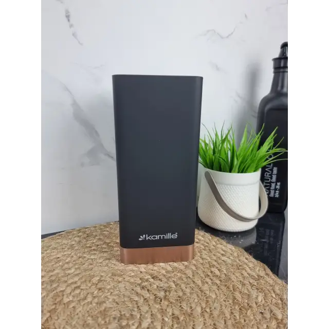 Подставка для ножей 22см с наполнителем черная 7628 ᐉ 7628 - - класная цена в ProPosud