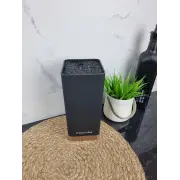 Подставка для ножей 22см с наполнителем черная 7628 ᐉ 7628 - - класная цена в ProPosud