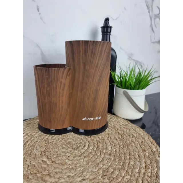 Подставка для ножей и кухонных принадлежностей двойная 22см 7609A ᐉ 7609A - - класная цена в ProPosud