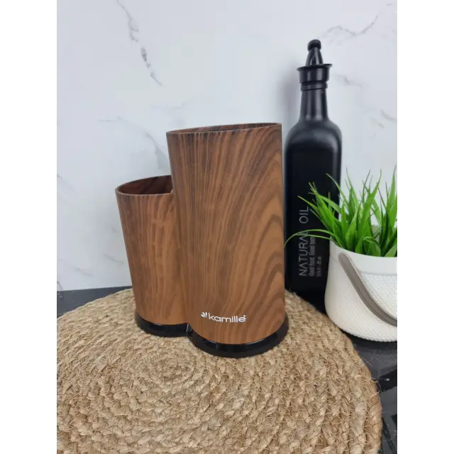 Подставка для ножей и кухонных принадлежностей двойная 22см 7609A ᐉ 7609A - - класная цена в ProPosud