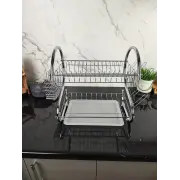 Сушарка для посуду 2-х рівнева Basic MR-1025-38 ᐉ MR-1025-38 - - класная цена в ProPosud