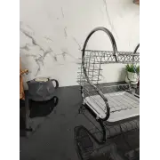 Сушарка для посуду 2-х рівнева Basic MR-1025-38 ᐉ MR-1025-38 - - класная цена в ProPosud