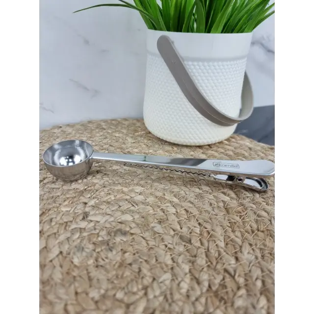 Мерная ложка 20мл с клипсой 5072 ᐉ 5072 - - класная цена в ProPosud