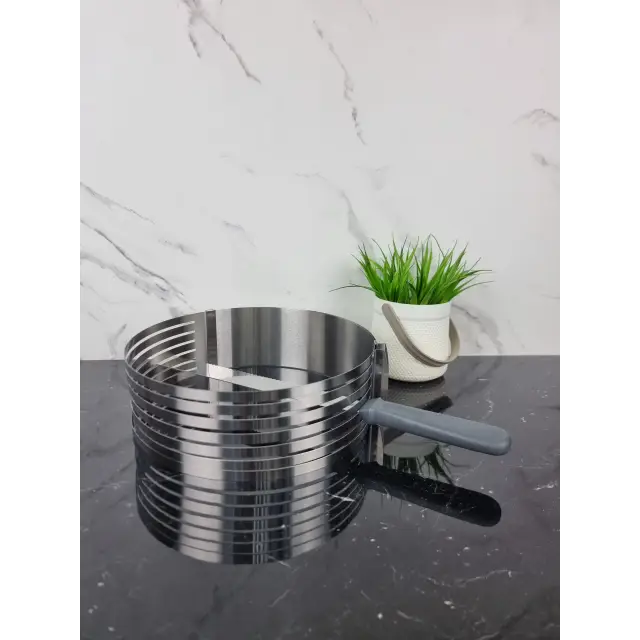 Форма для бисквита регулируемая 24,5*30см с отверстием для нарезки и ножом 7799 ᐉ 7799 - - класная цена в ProPosud