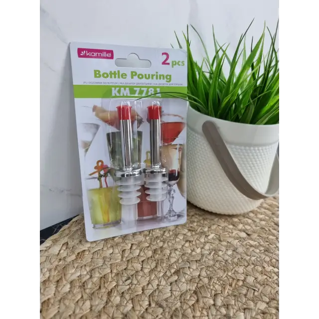 Набір насадок-дозаторів для пляшок 2шт 7781 ᐉ 7781 - - класна ціна в ProPosud