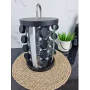 Набор емкостей для специй на круглой подставке 16шт 7043 ᐉ 7043 - - класная цена в ProPosud