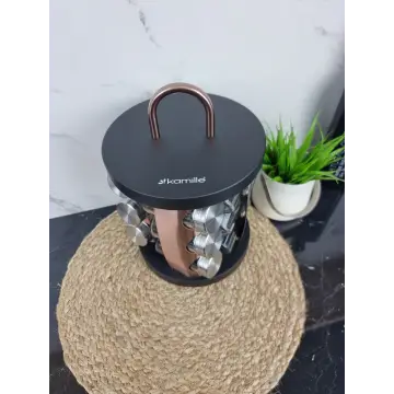 Набор емкостей для специй на круглой подставке 12шт 7034 ᐉ 7034 - - класная цена в ProPosud 2