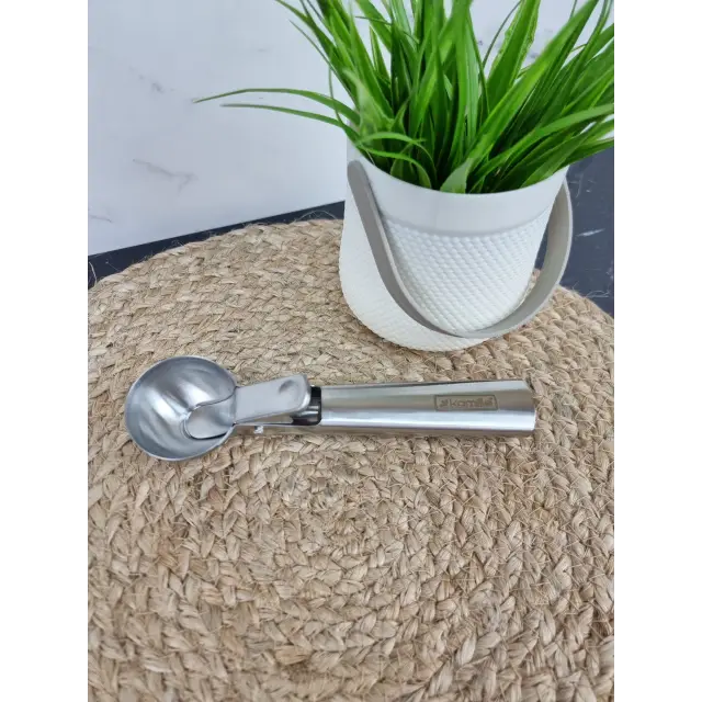 Ложка для морозива 18,2*4,8*4,5см нерж.сталь 5195 ᐉ 5195 - - класна ціна в ProPosud