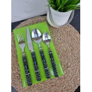 Набор столовых приборов 24-пр. с пластиковыми ручками 5245 ᐉ 5245 - - класная цена в ProPosud